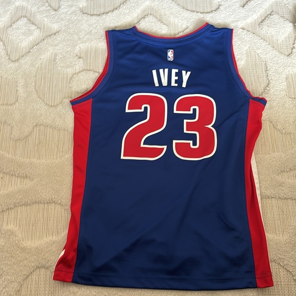 USED Jaden Ivey #23 Detroit Pistons Jersey Youth Large - Picture 2 of 3